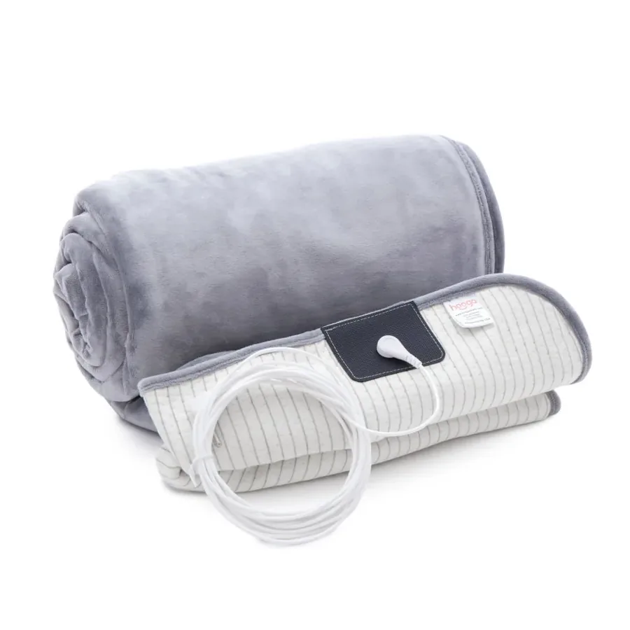 The Hooga grounding throw blanket, the most expensive TrueMed-eligible grounding item