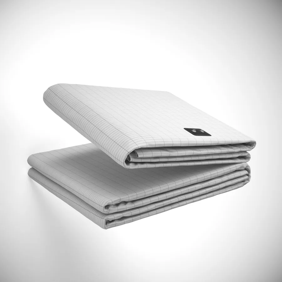 The Grounding Co Terra grounding bed sheet, folded